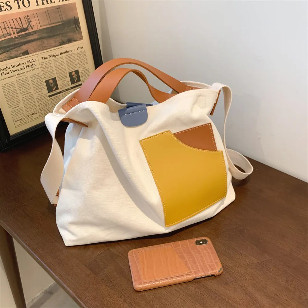 Laura Large Capacity Canvas Tote Bag