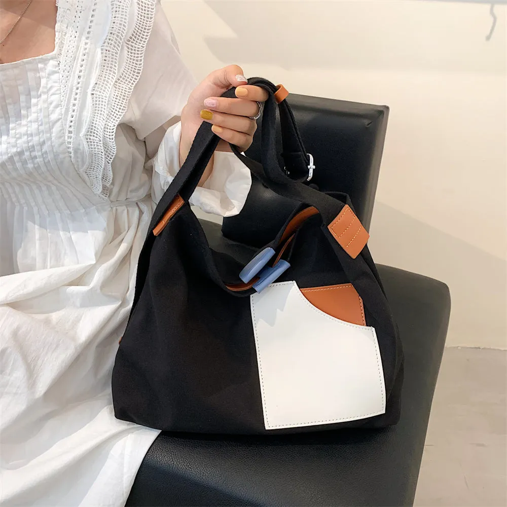 Laura Large Capacity Canvas Tote Bag