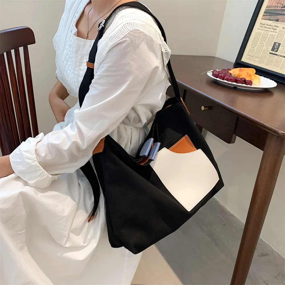 Laura Large Capacity Canvas Tote Bag