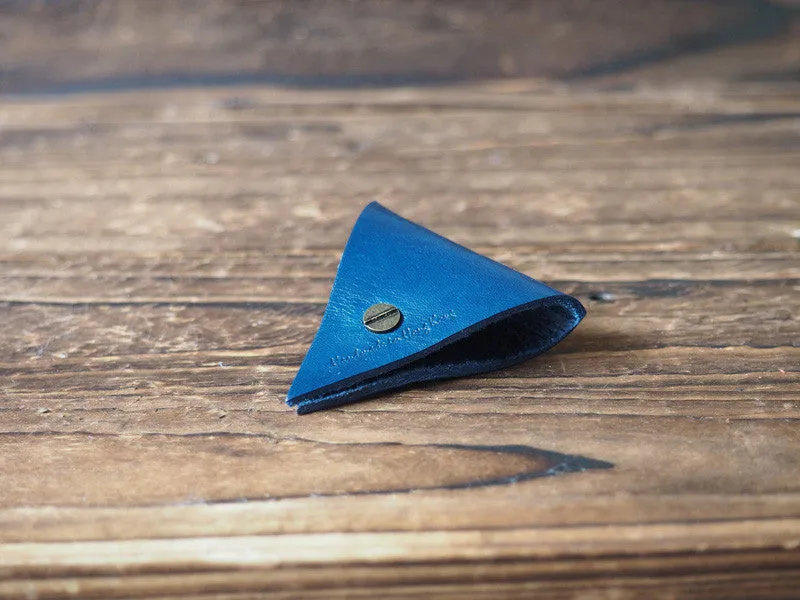 Leather Cord Holder x 2pcs #Blue