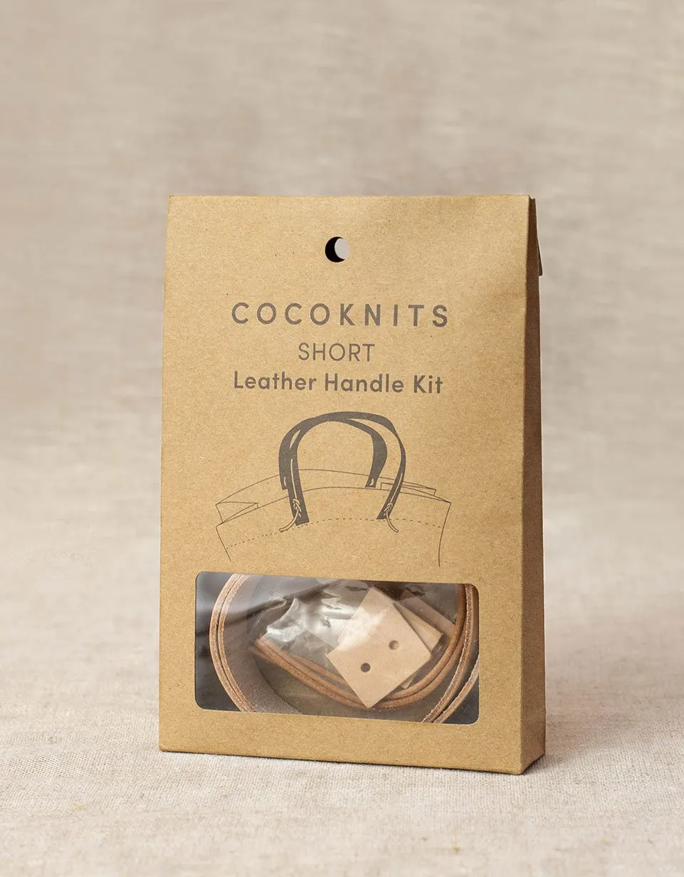 Leather Handle Kit - Short | Cocoknits