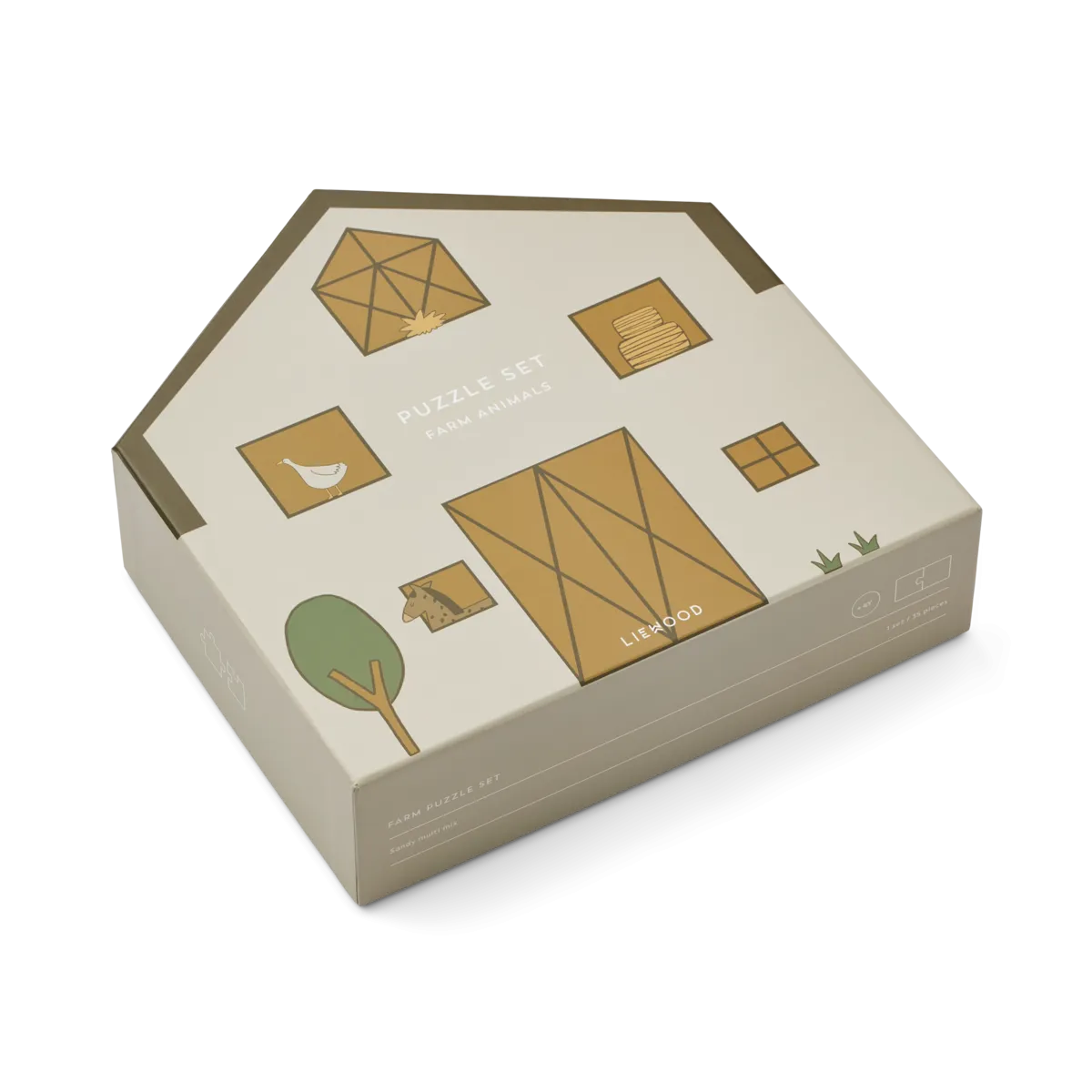 Liewood Jimmie Puzzle | Farm /Sandy