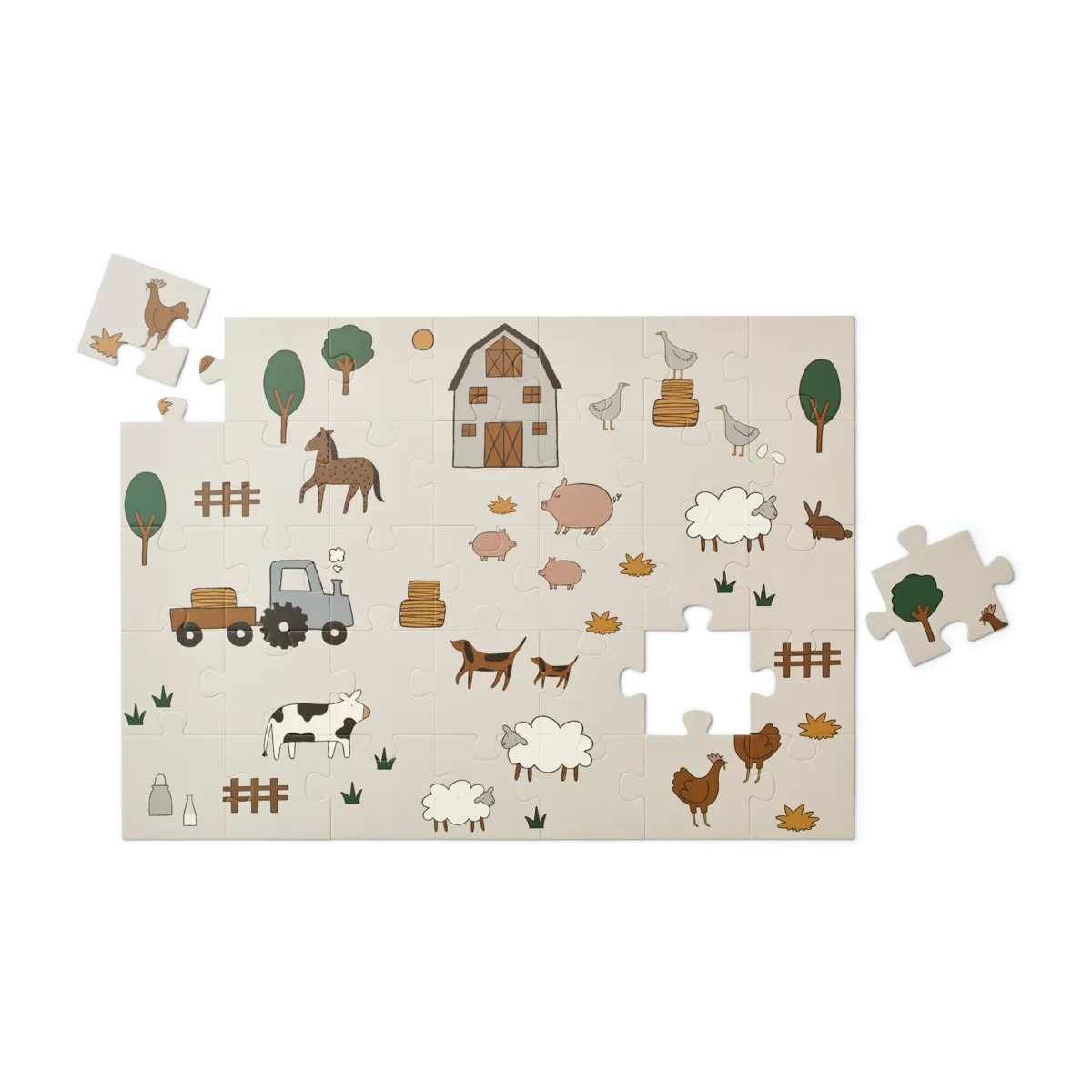 Liewood Jimmie Puzzle | Farm /Sandy