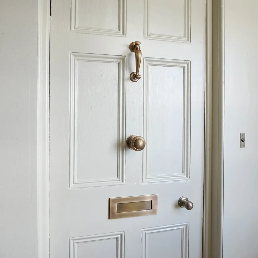 Light Antique Brass Round 3 Inch Door Pull