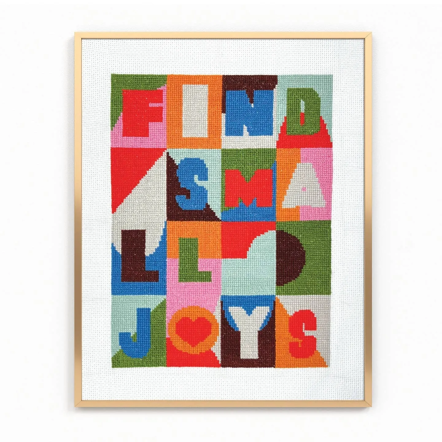 Lisa Congdon Small Joys Cross Stitch Kit