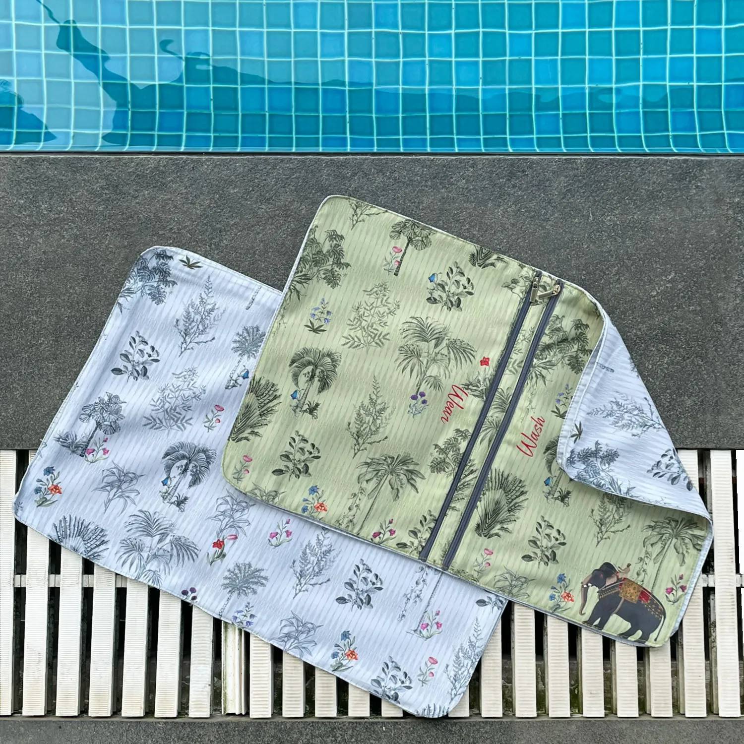 Majestic Elephant Lingerie Bag