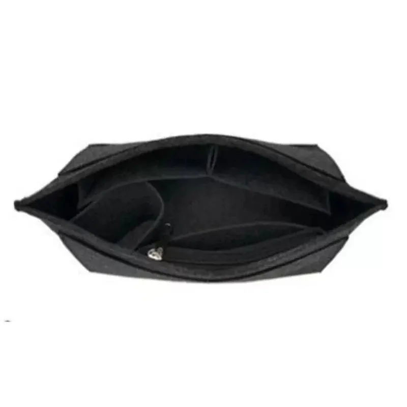 Make Up Organizer Felt Insert Bag for Women Handbag Travel
