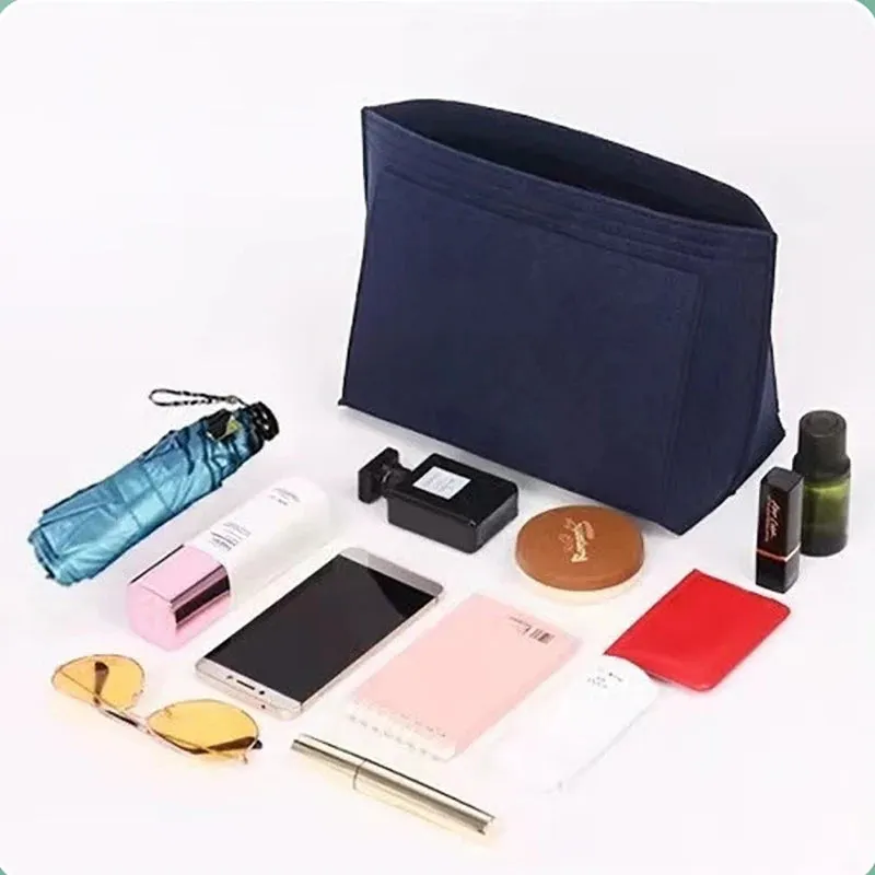 Make Up Organizer Felt Insert Bag for Women Handbag Travel
