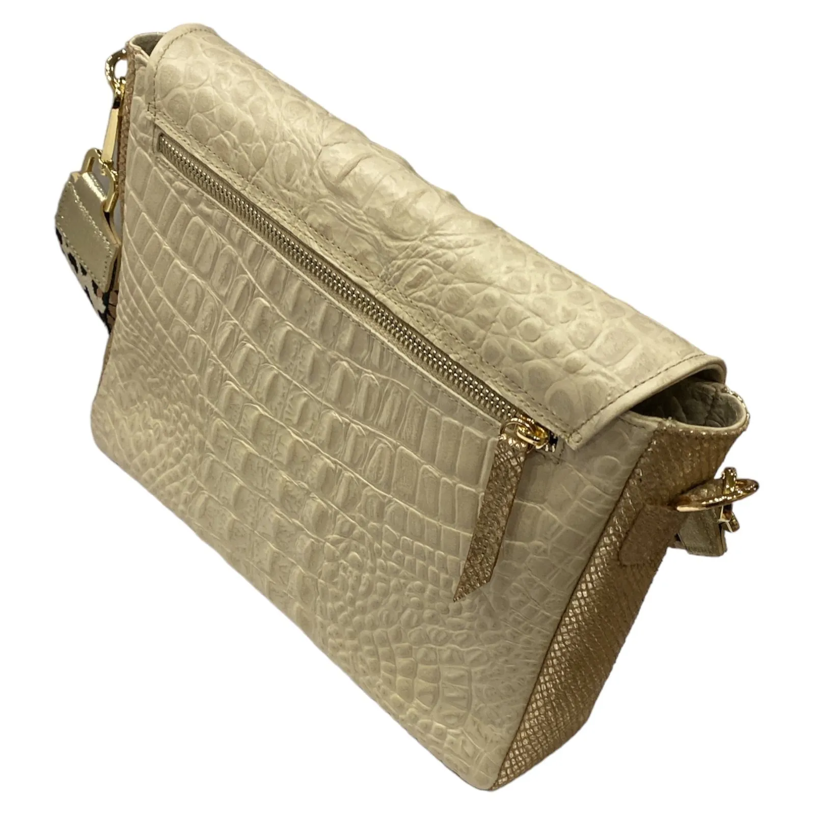 MANDY BEIGE LIMITED EDITION LEATHER BAG