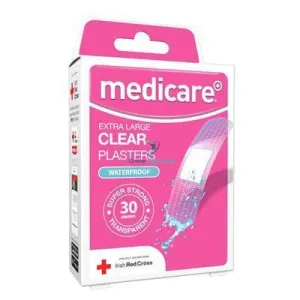 Medicare Extra Large Transparent Plasters 30'S