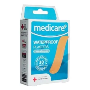 Medicare Waterproof Plasters 30'S