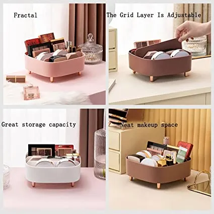 MessFree® Retro Makeup Organizer