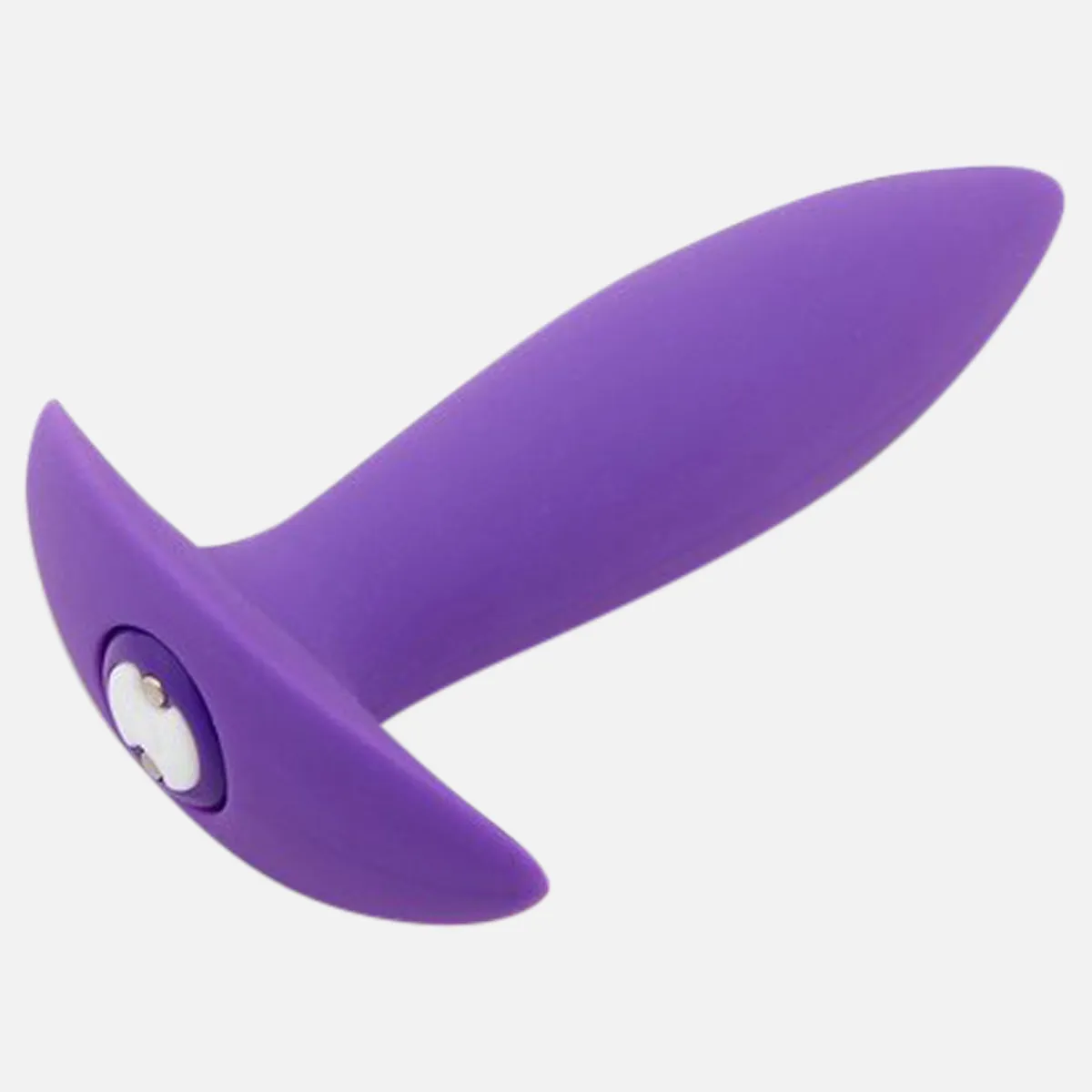 Mini Plug 15 Function Anal Plug Vibrating - Purple