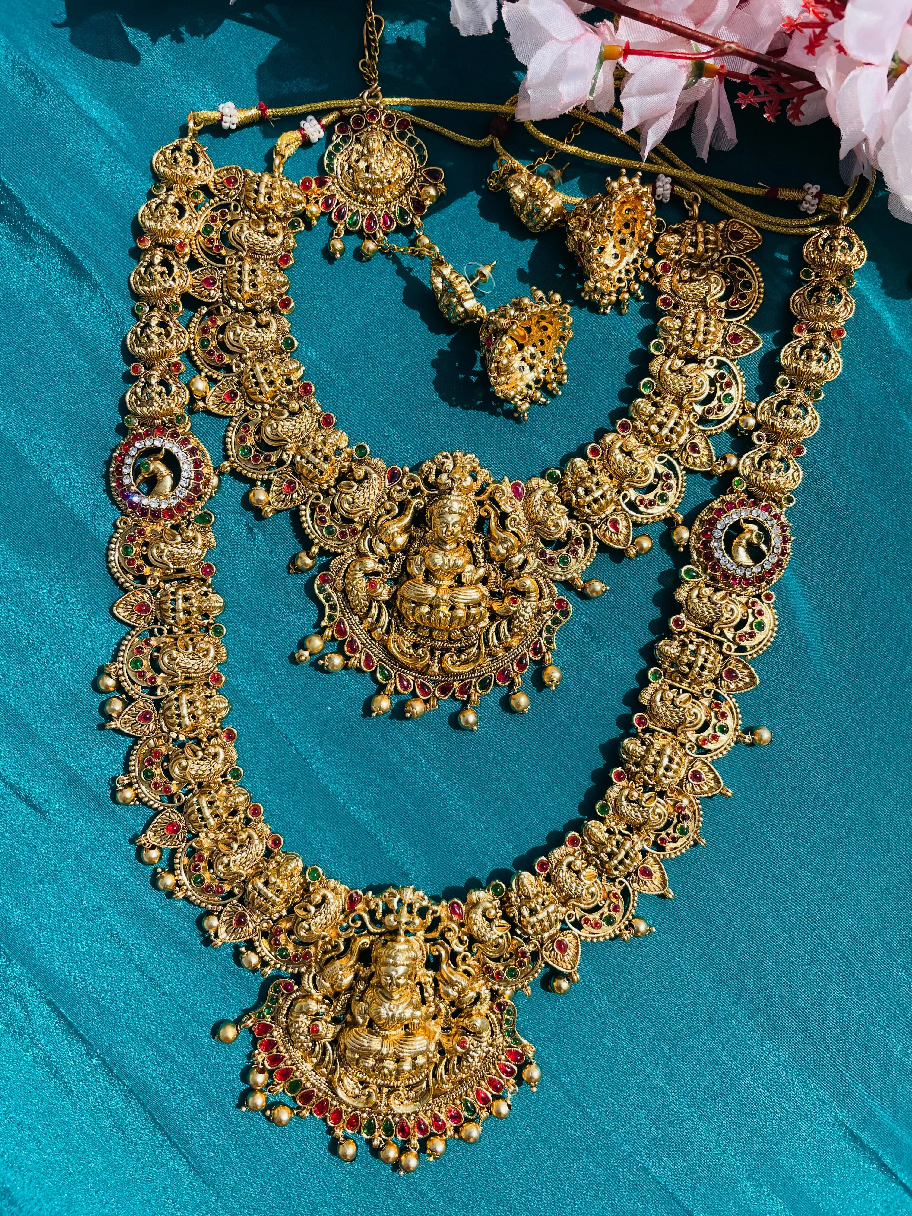 Multi colour bridal set
