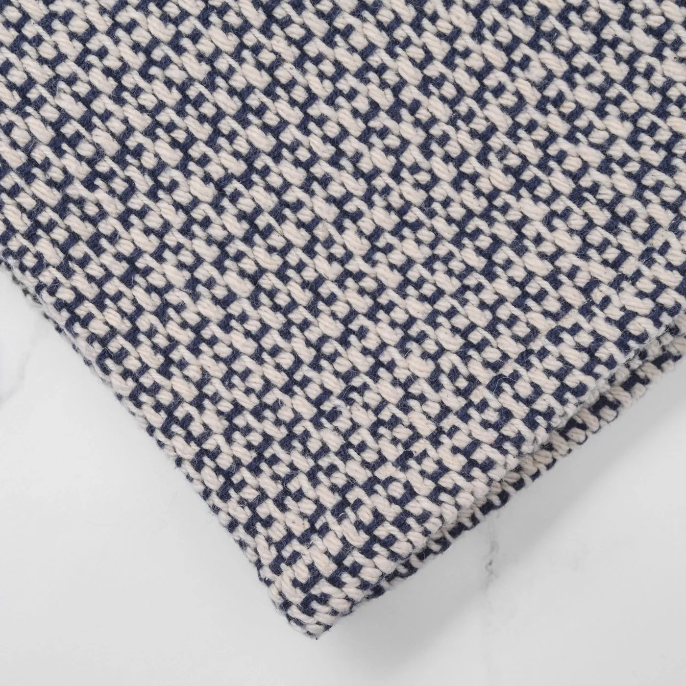 Navy Handwoven Kitchen Towel