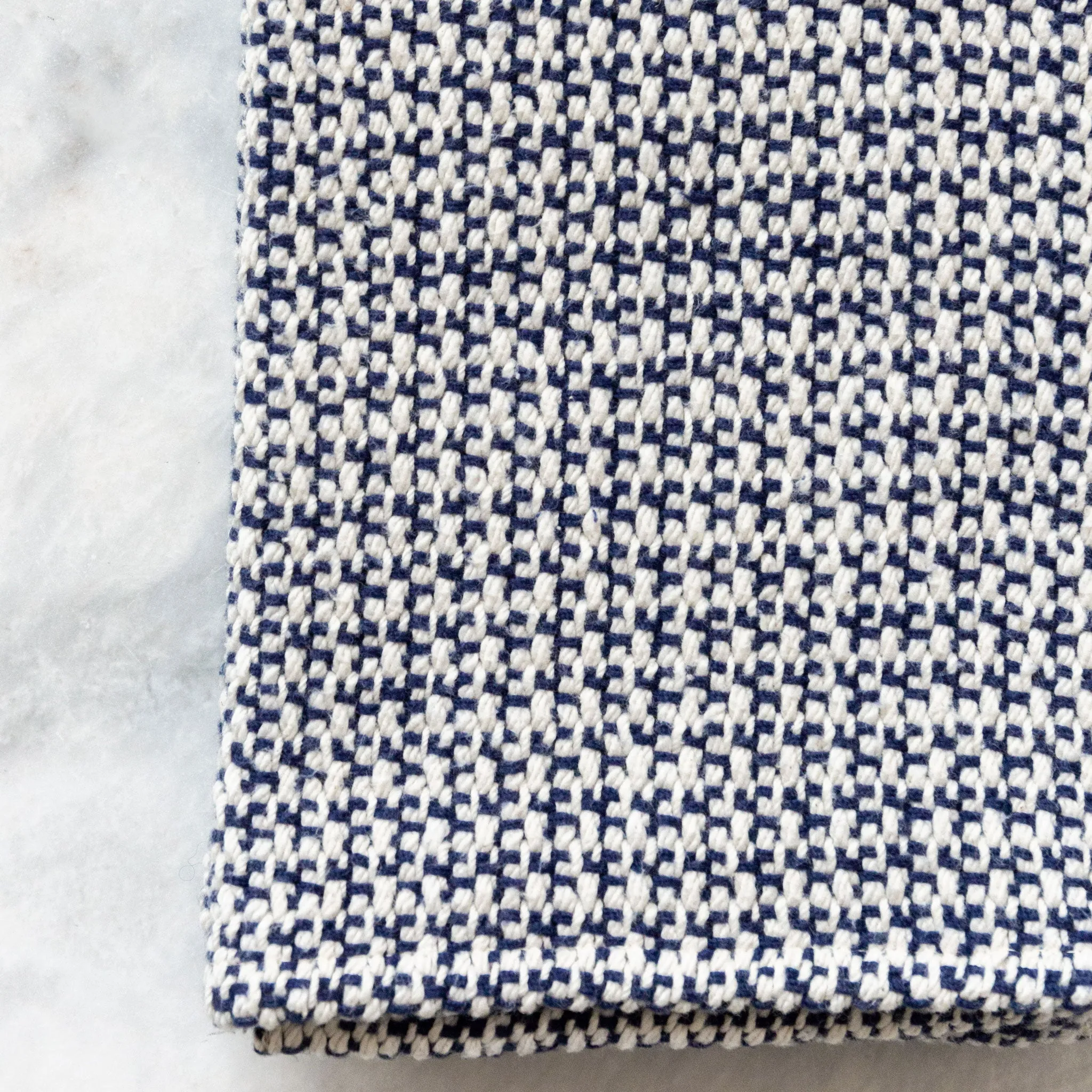 Navy Handwoven Kitchen Towel