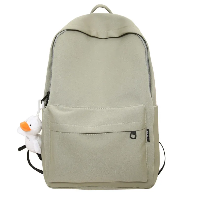 New High-Grade Schoolbag Cross-Border Backpack Casual Backpack Junior High School Backpack Simple Large Capacity