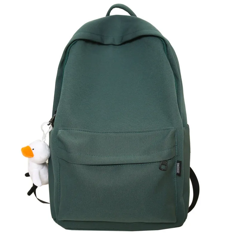 New High-Grade Schoolbag Cross-Border Backpack Casual Backpack Junior High School Backpack Simple Large Capacity