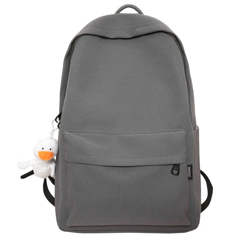 New High-Grade Schoolbag Cross-Border Backpack Casual Backpack Junior High School Backpack Simple Large Capacity