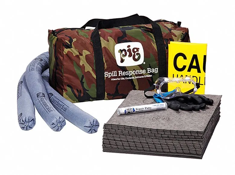 New Pig Spill Kit/Station, Bag, Universal, 8.7 gal - KIT298