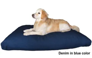 Orthopedic Shredded Memory Foam Dog Bed Pillow for Small to Extra Large Pet - 6 Sizes in 10 Colors
