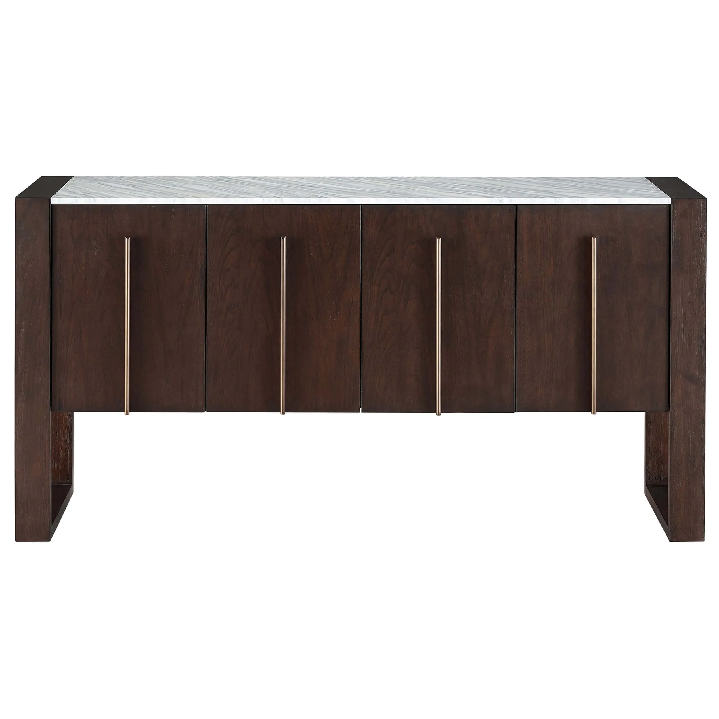 Parma Credenza, Dark Walnut