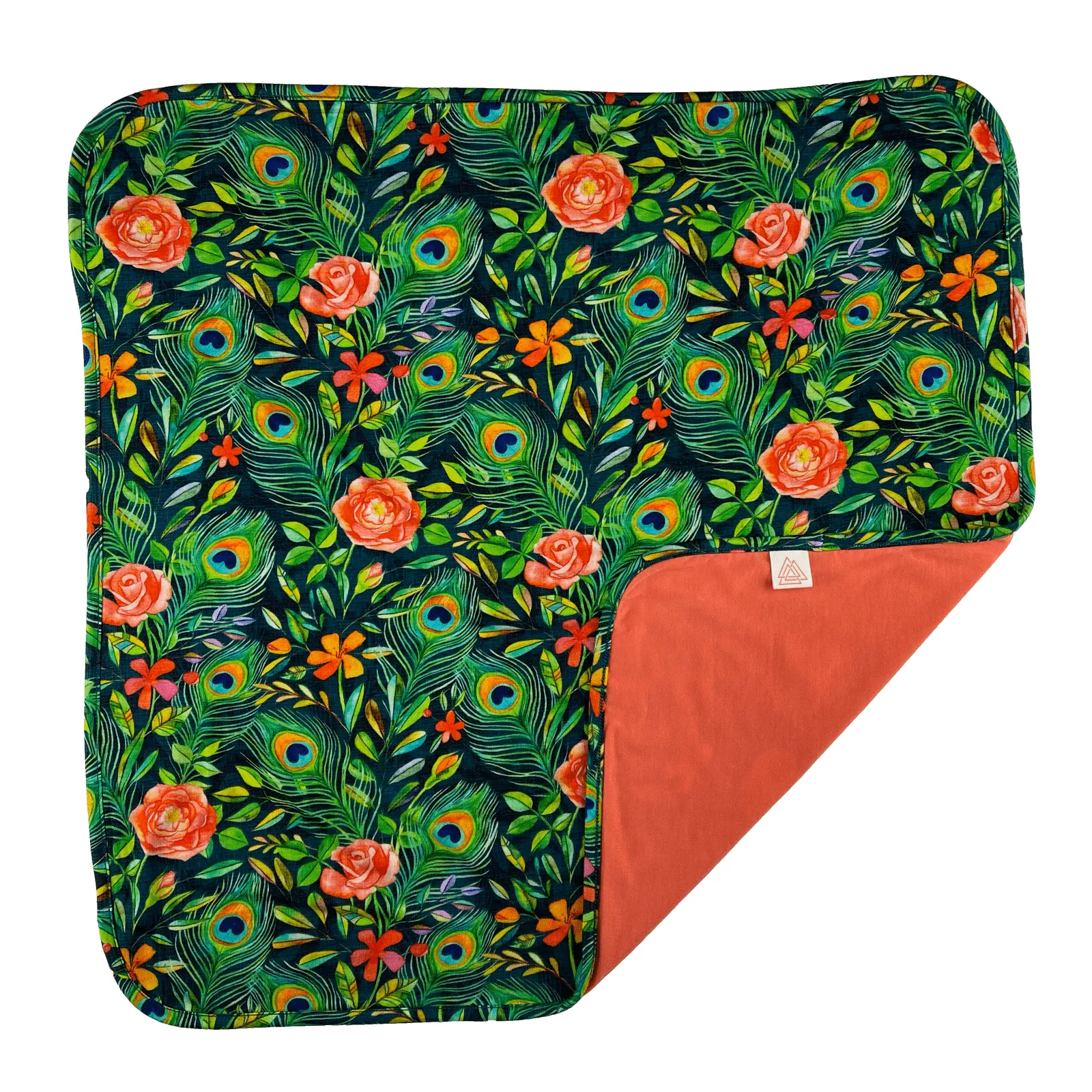 Peacock Floral | Coral Original Lovey™