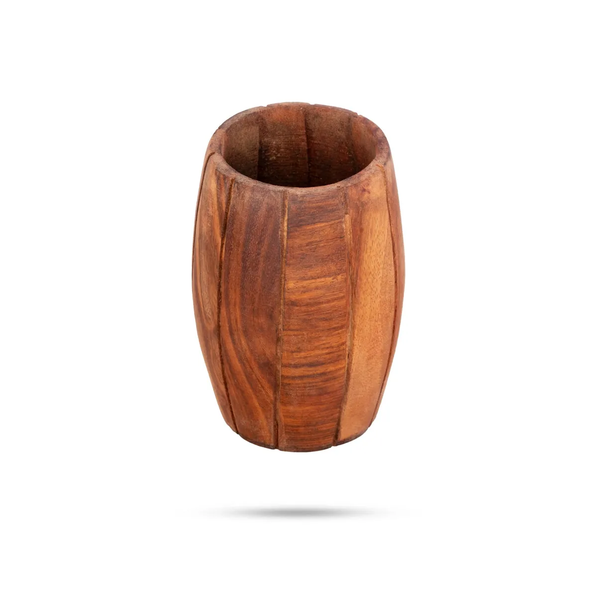 Pen Stand - 4.5 x 2.5 Inches | Wooden Pen Organizer/ Pen Holder for Desk