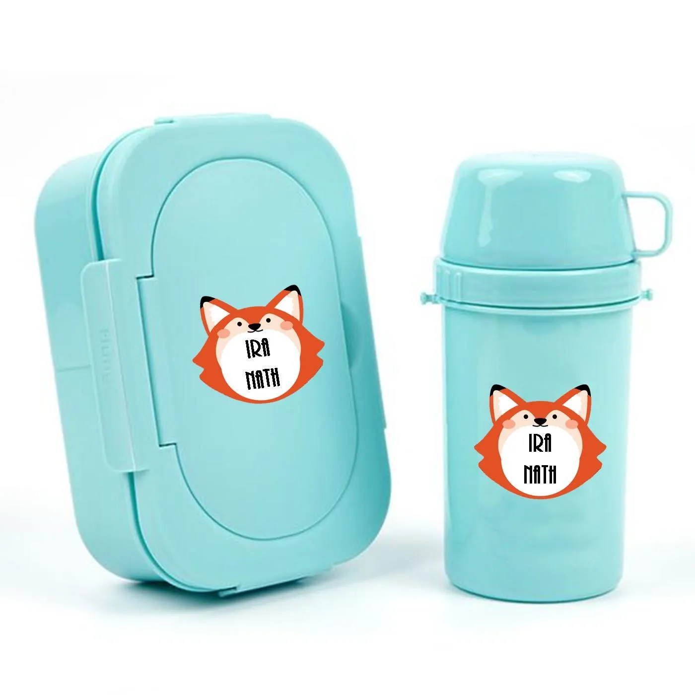 Personalised Custom Shape Label- Fox Shape