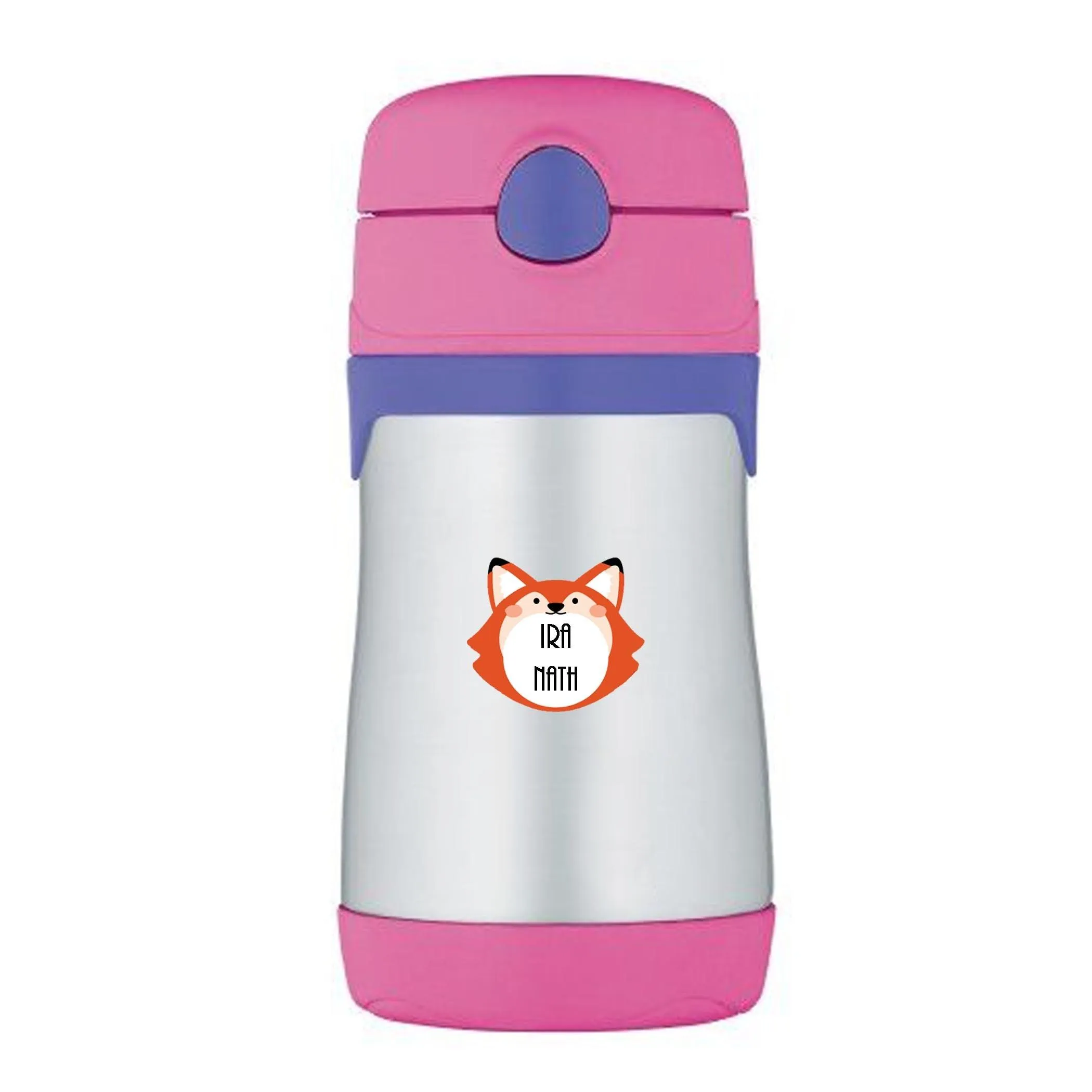 Personalised Custom Shape Label- Fox Shape