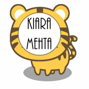 Personalised Custom Shape Sticker- Baby Tiger Shape