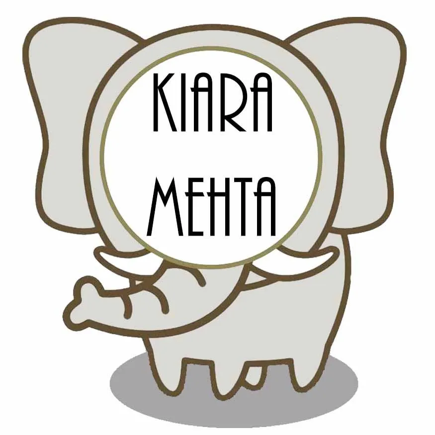Personalised Custom Shape Stickers- Baby Elephant Shape