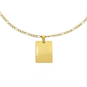 Personalized Tag Necklace