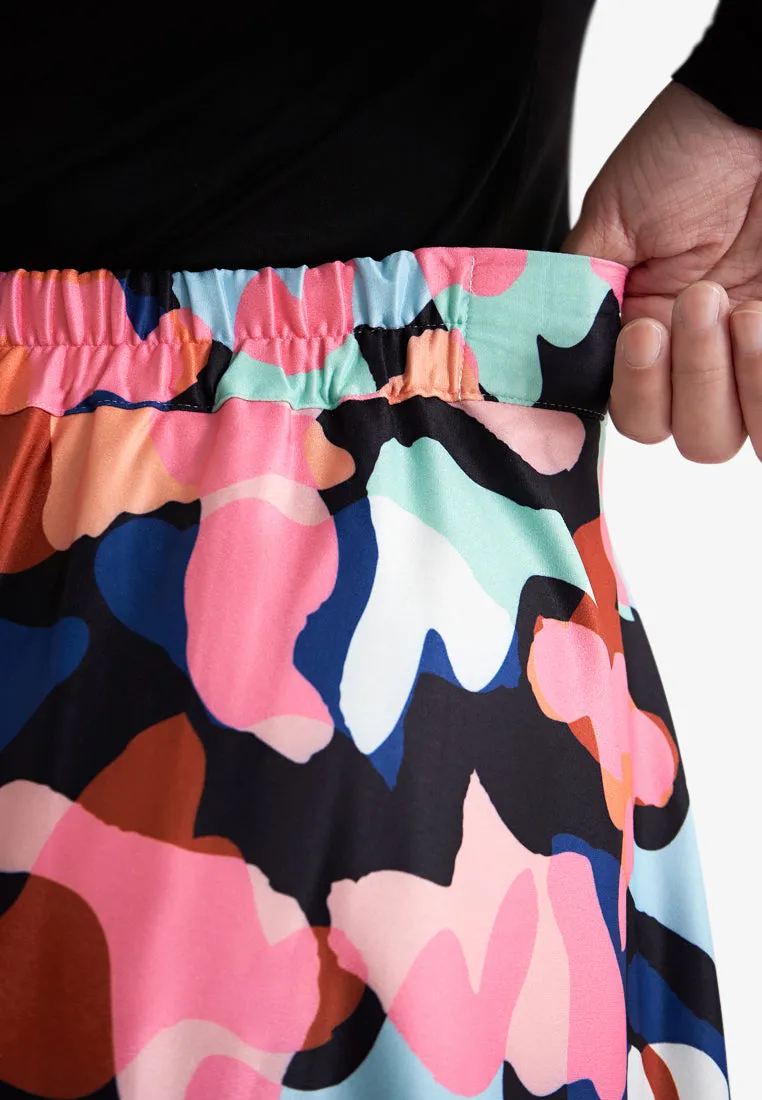 Picabo Vibrant Party Printed Skirt
