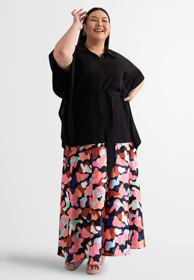 Picabo Vibrant Party Printed Skirt
