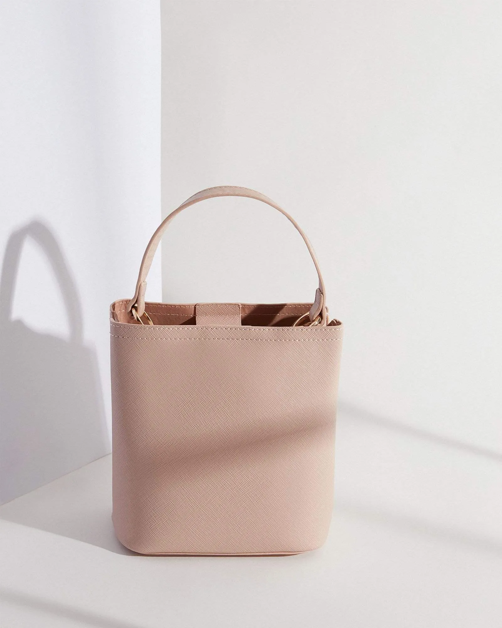 Pink Melanie Bucket Bag