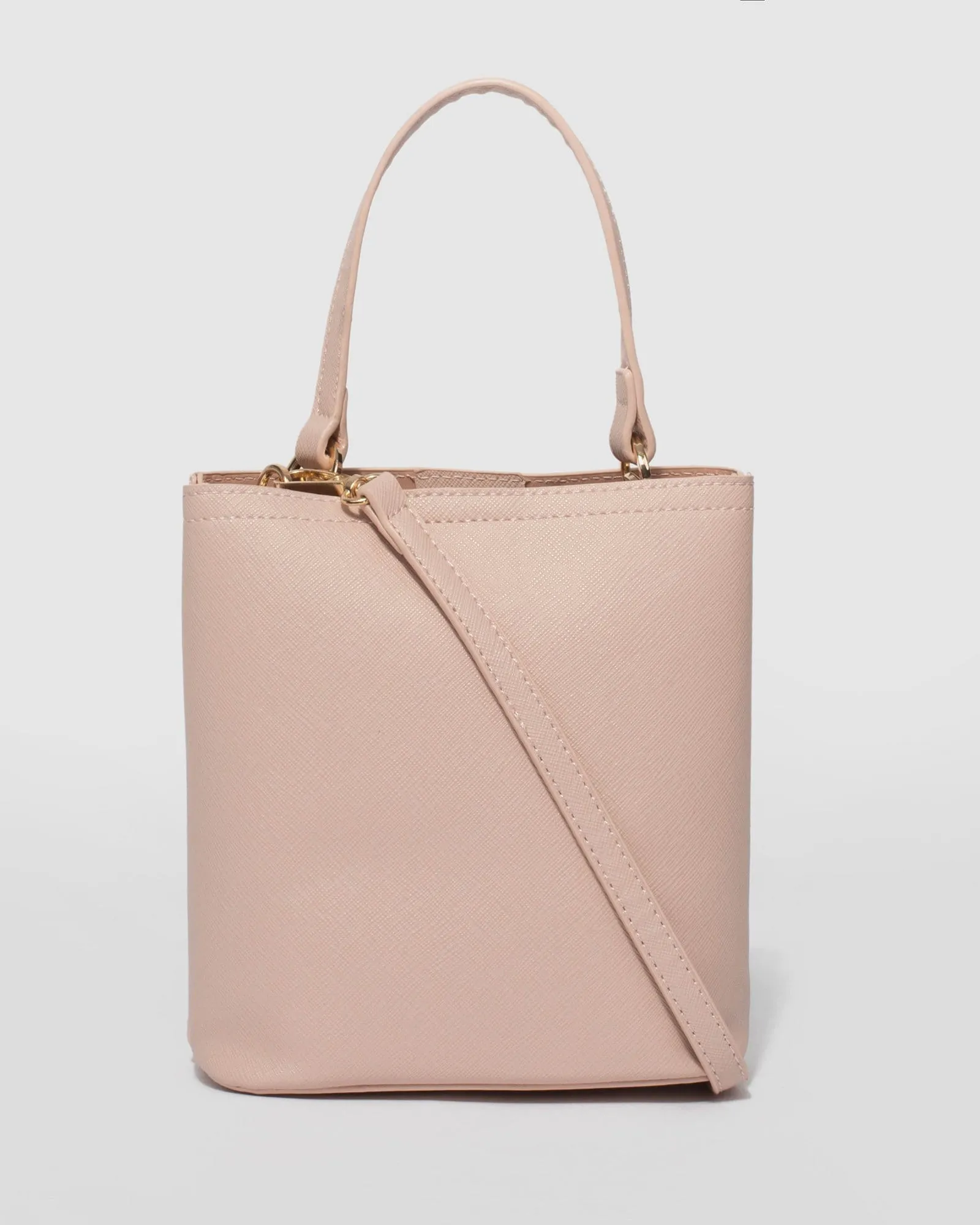 Pink Melanie Bucket Bag
