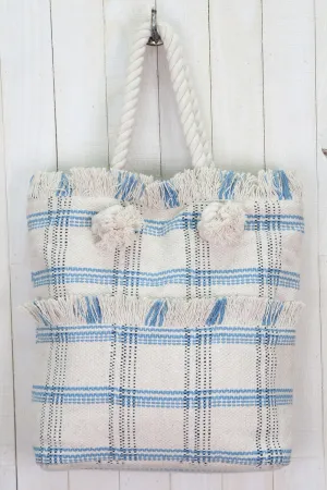 Plaid Patterned Tote Bag