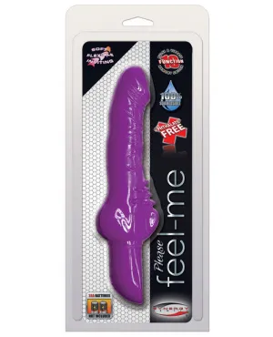 Please Feel Me Flexible Vibe - 10 Function Purple