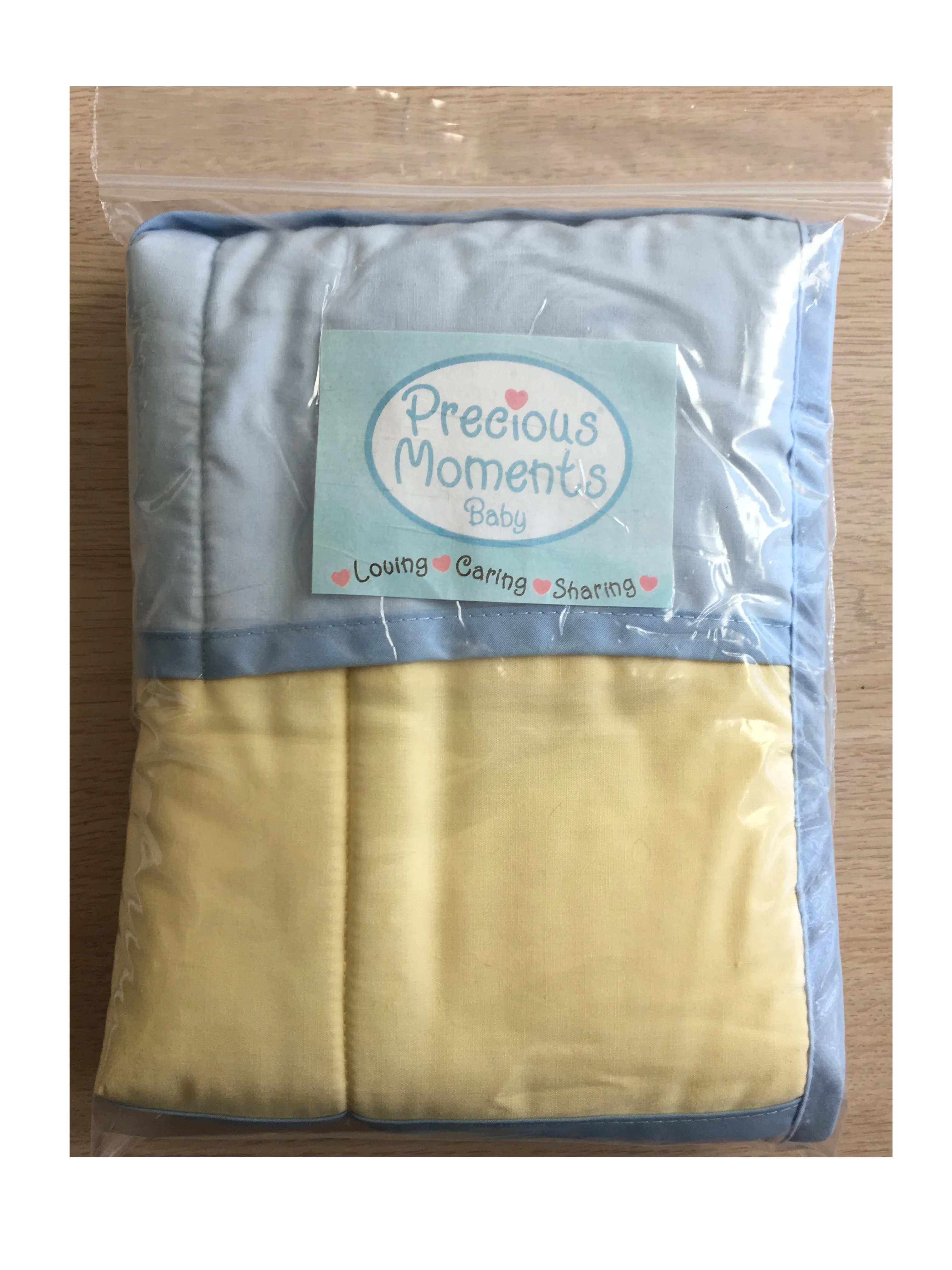 Precious Moments Baby Boy & Girl Fabric Nursery Crib or Wall Organizer 9-Pocket 18" x 20"