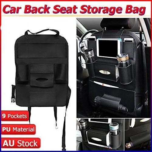 Premium Car Back Seat Organizer