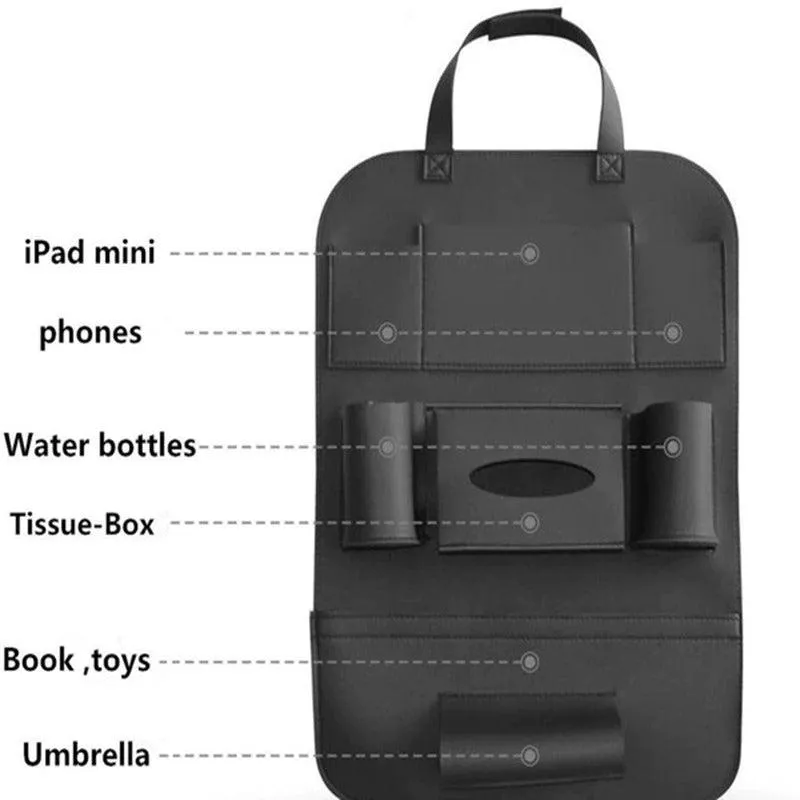 Premium Car Back Seat Organizer