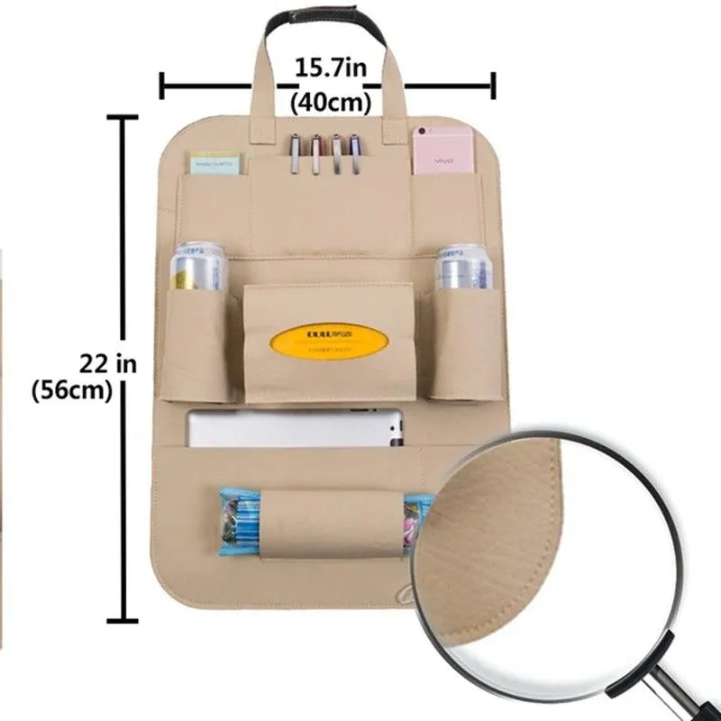 Premium Car Back Seat Organizer
