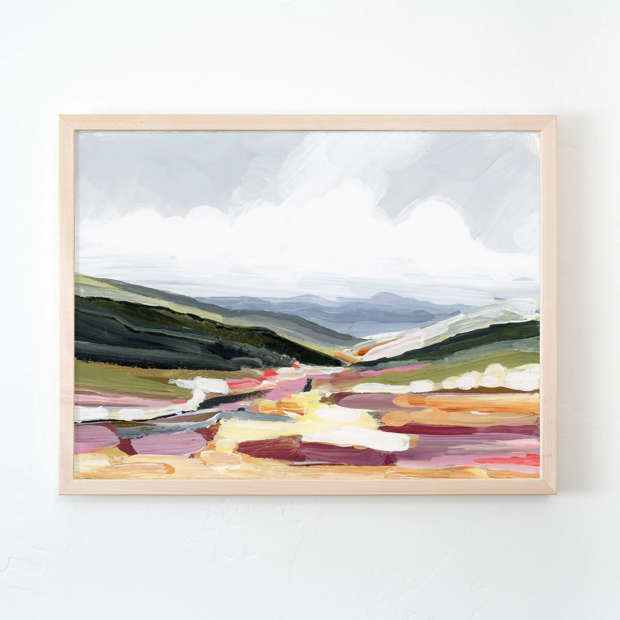 "Vibrant Valley" Art Print