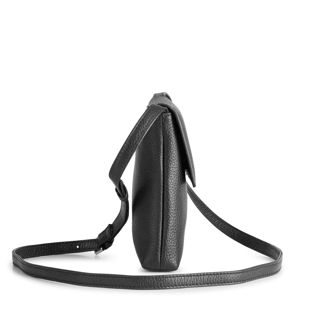 Ravea Phone Bag Grain - Black