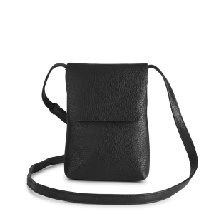 Ravea Phone Bag Grain - Black