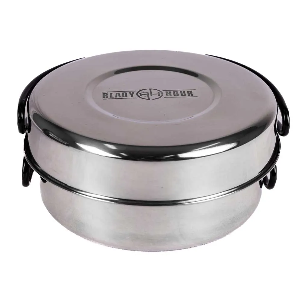 Ready Hour Stainless Steel Mess Cooking Kit (5-piece)