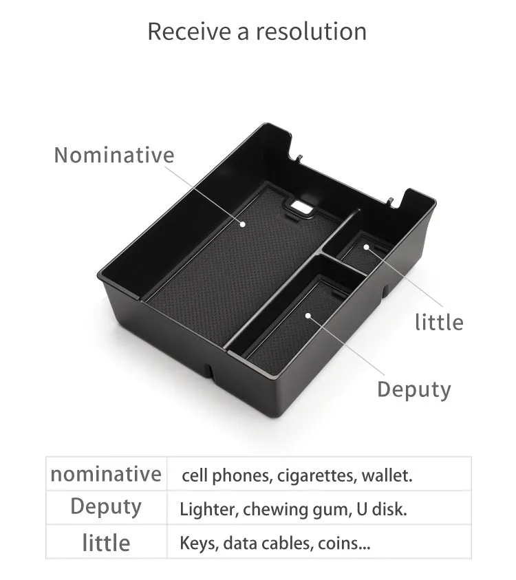 Rivian R1T R1S Interior Accessories Center Console Organizer Phone Mount Sunshade