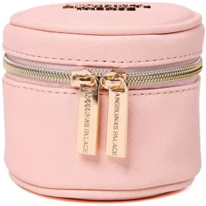 Round Jewelry Case Soft Pink