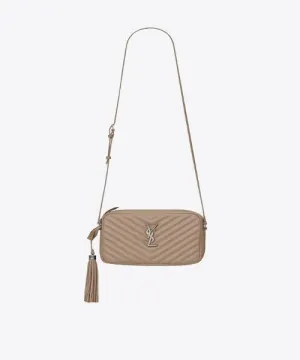 Saint Lauren Lou Camera Bag In Quilted Leather